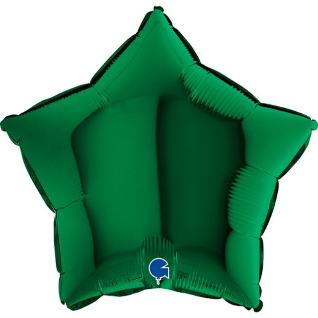 Фольга Звезда 18" Темно-зеленый (Grabo)